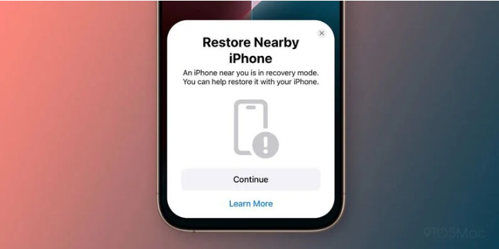 丹巴苹果手机维修分享iOS 18无线恢复功能可用另一部iPhone恢复变砖的iPhone 16 